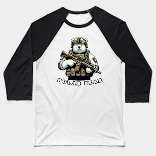 Tactical Polar Bear Baseball T-Shirt